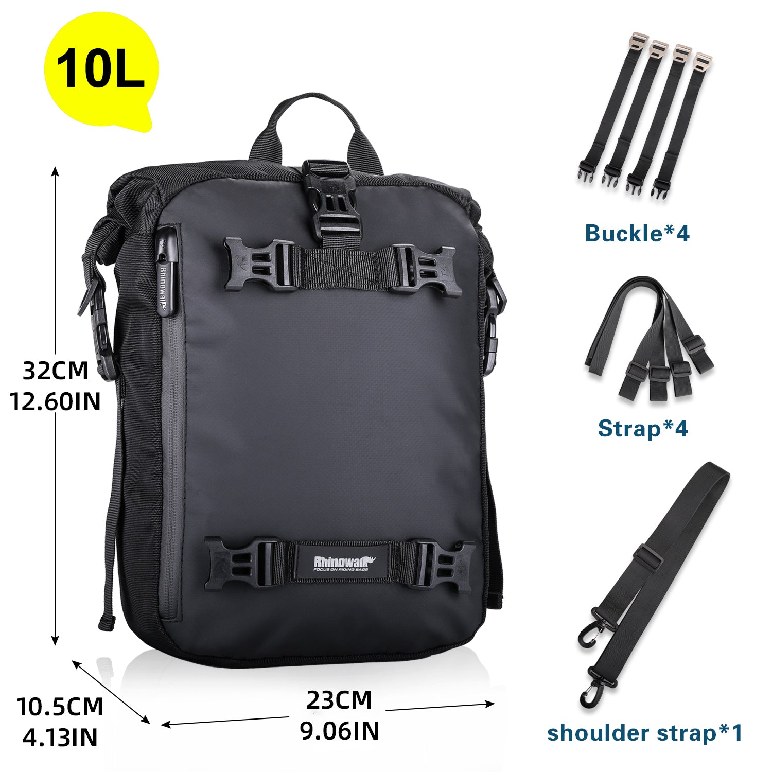 Bolso Cola para Moto 10 Litros - MT21610