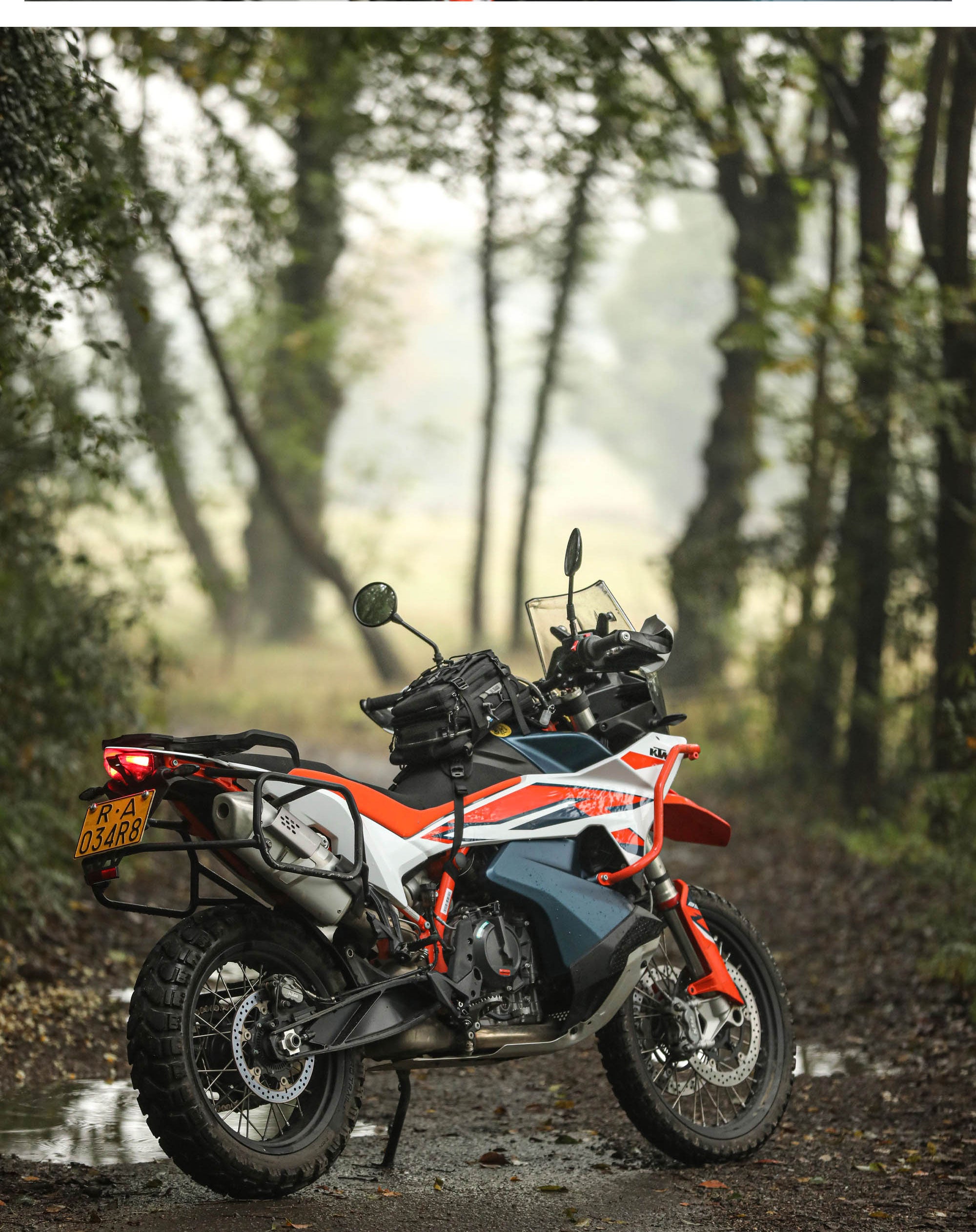 Bolso Tanque 9L para Moto - Con Porta-Bolsa de Hidratación, Impermeable