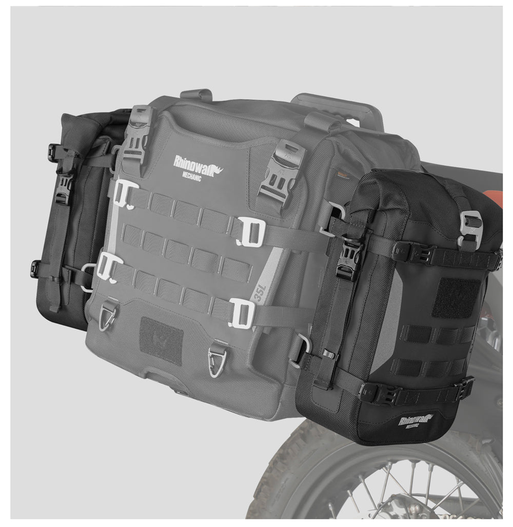 Bolso para Moto Impermeable 6L – Serie Mechanic