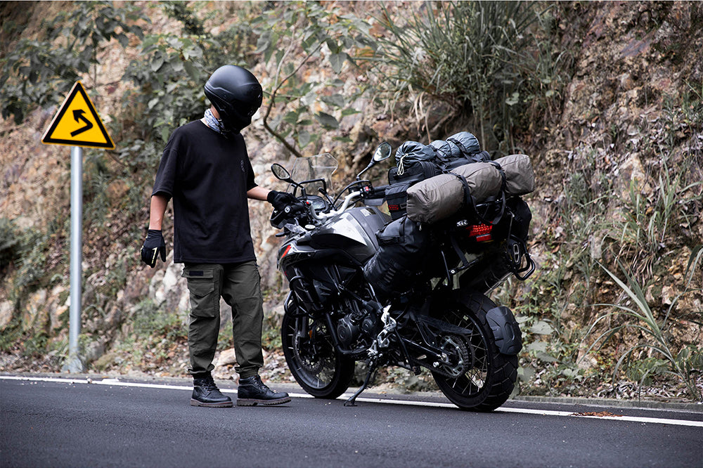 Bolso de Cola para Moto de Gran Capacidad