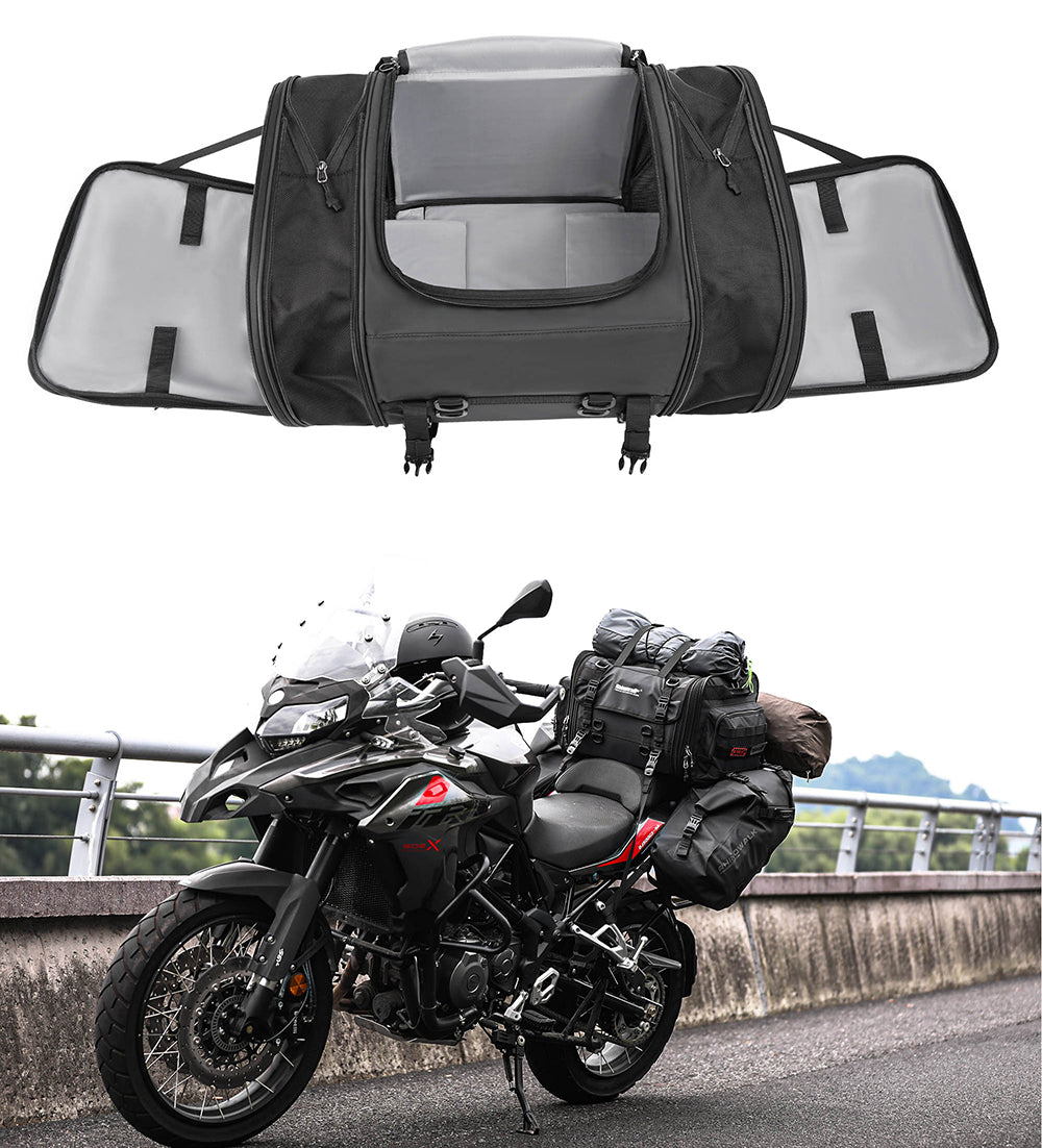 Bolso de Cola para Moto de Gran Capacidad