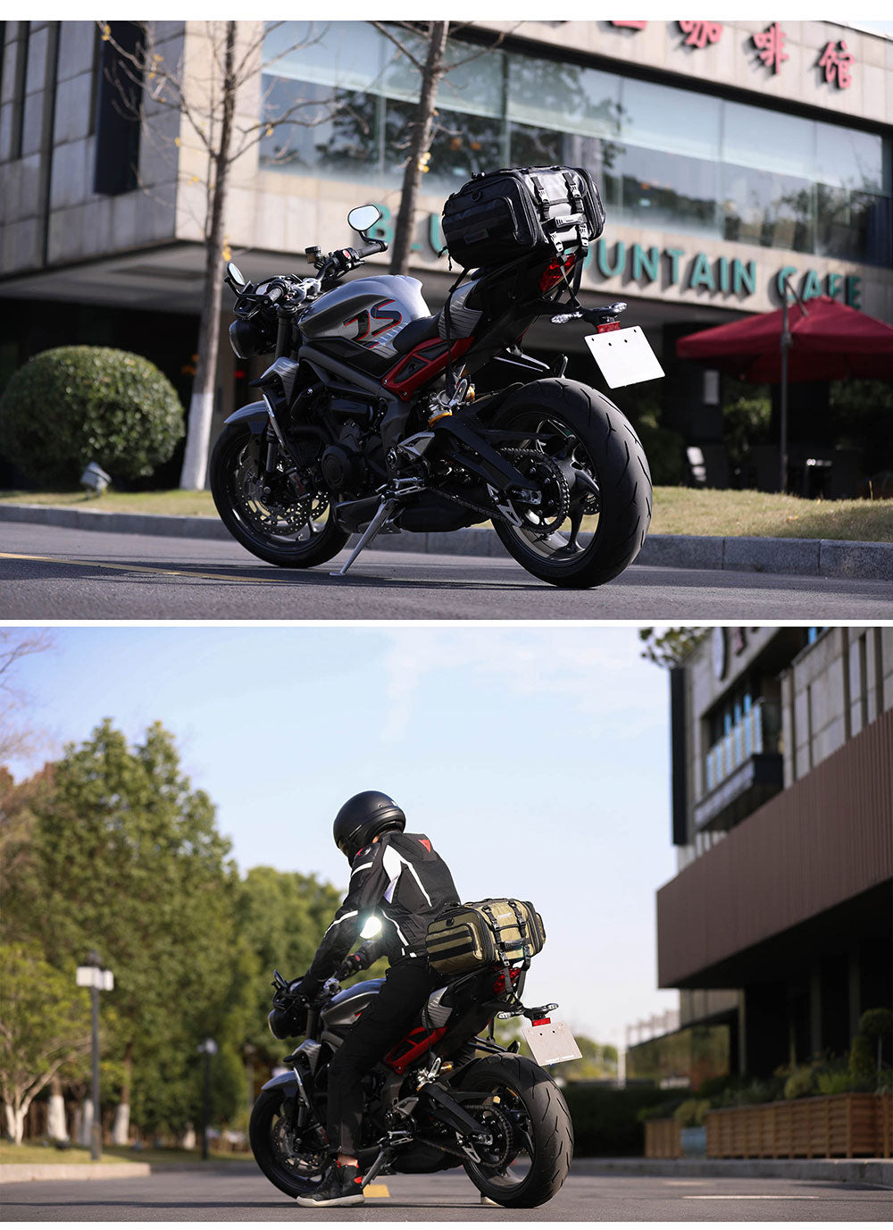 Bolso Cola para Moto 19-26L
